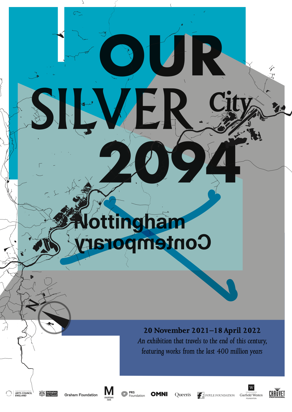 Our Silver City, 2094 Easy Read Exhibition Guide Nottingham